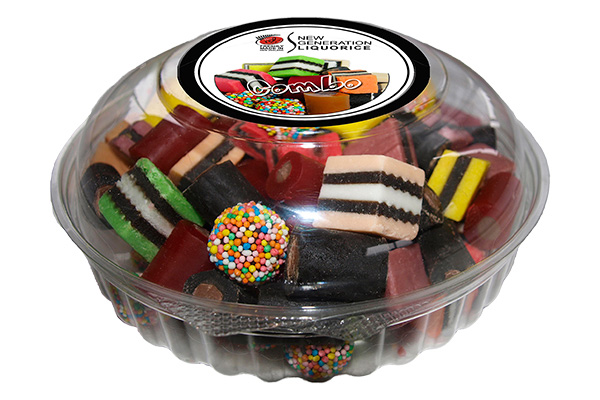 liquorice combination pottle, boutique licorice from New Generation Liquorice