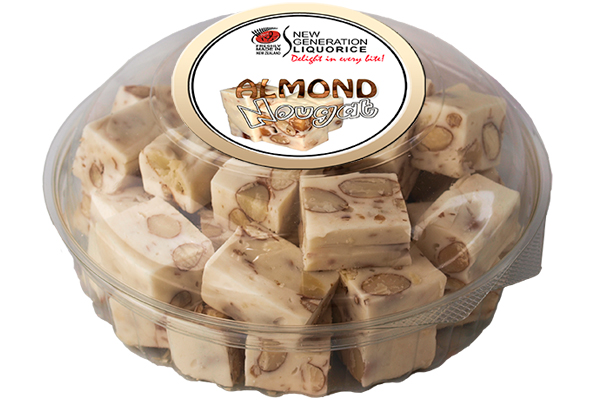 New Generation Liquorice for banana and raspberry nougat