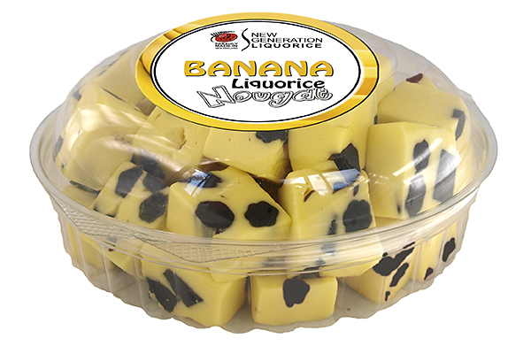 New Generation Liquorice for banana liquorice nougat