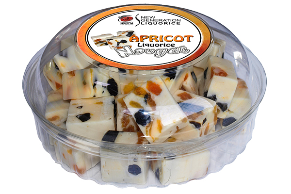 New Generation Liquorice for apricot liquorice nougat